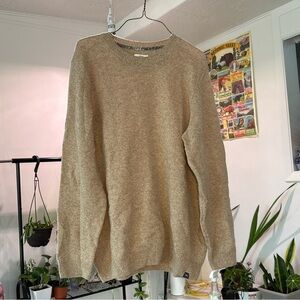 Brax Style‎ Rick Sweater Crewneck Knit Pullover Casual Beige L